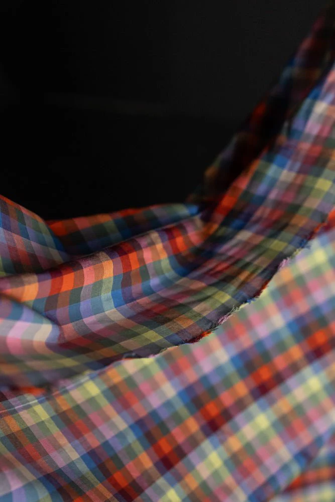 Pom Pom Check Indian Organic Cotton - Merchant & Mills - Image 3