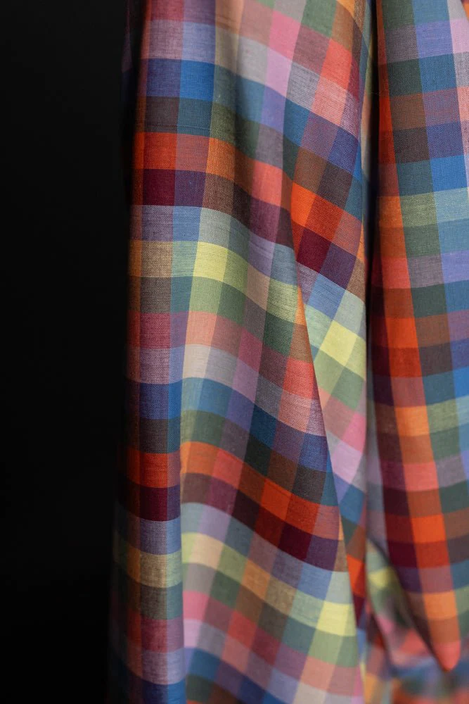 Pom Pom Check Indian Organic Cotton - Merchant & Mills - Image 4