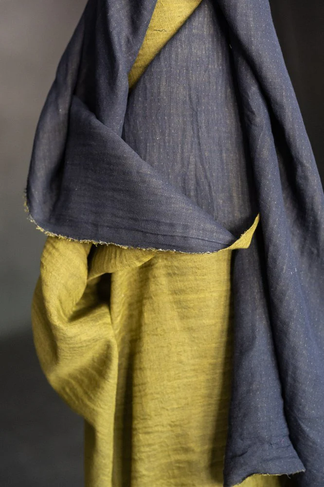 Pome Drops Cotton Linen Double Gauze - Merchant & Mills - Image 3