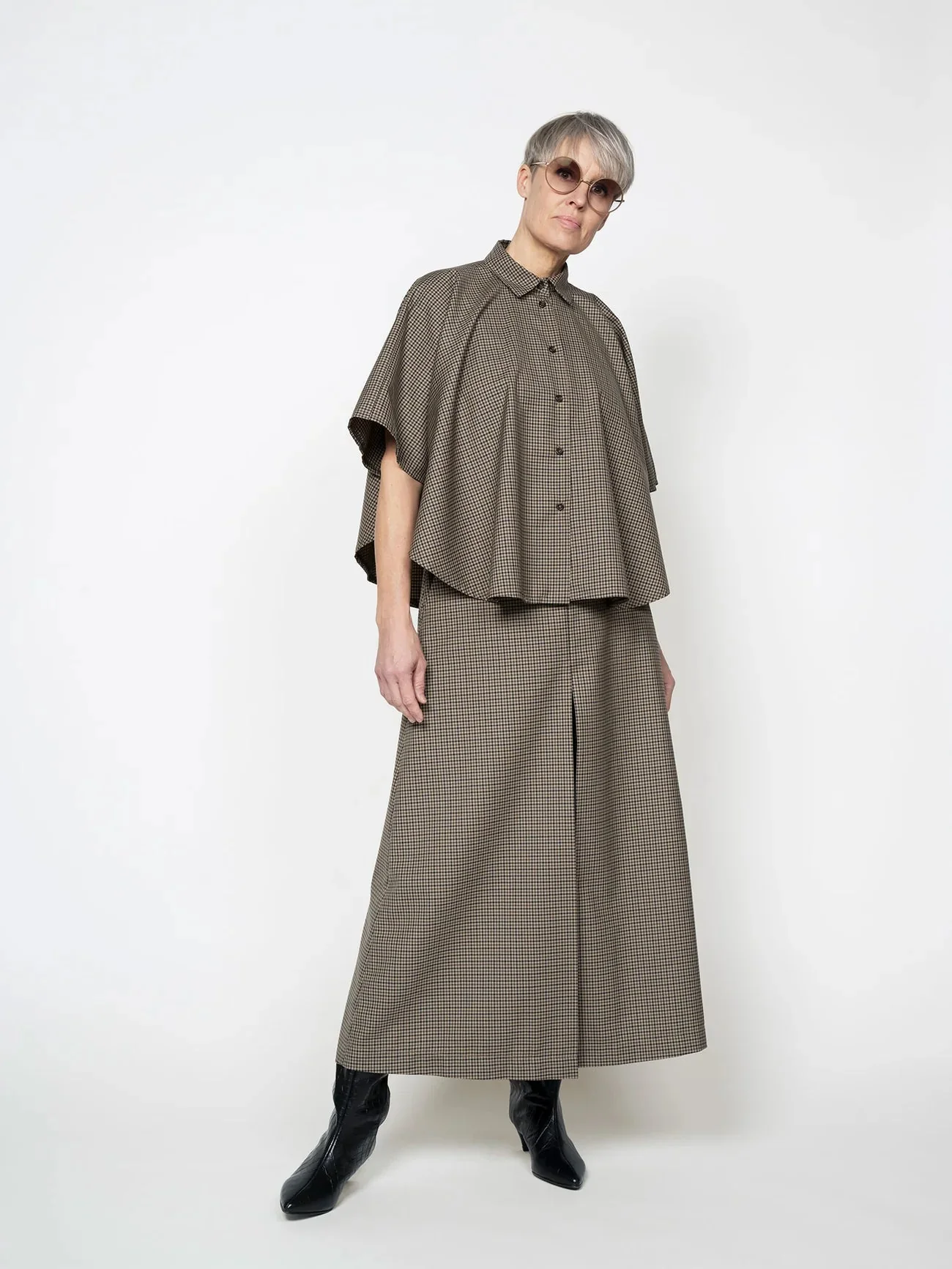 Poncho Shirt Pattern - The Assembly Line -XS3XL - Image 2