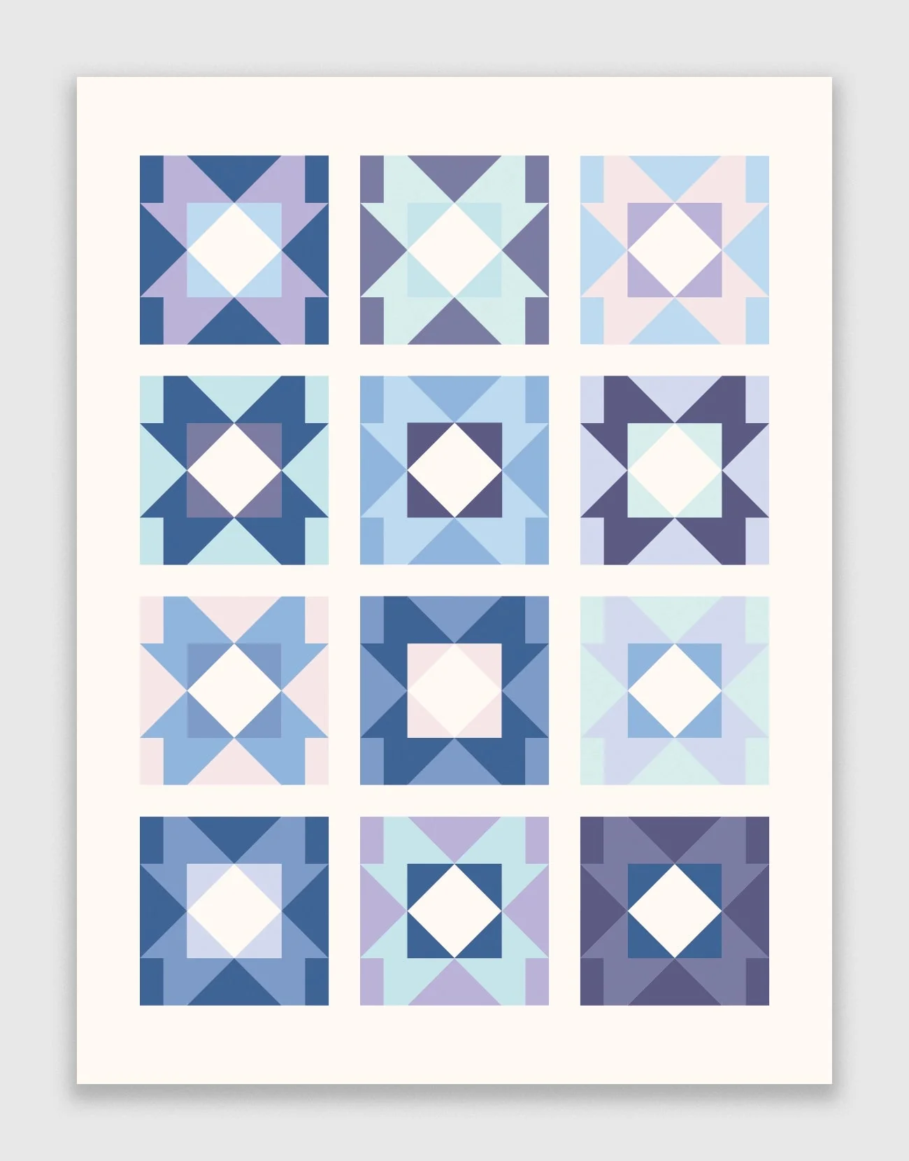 Prairie Rose Paper Pattern - The Blanket Statement Quilt Co. - Image 11