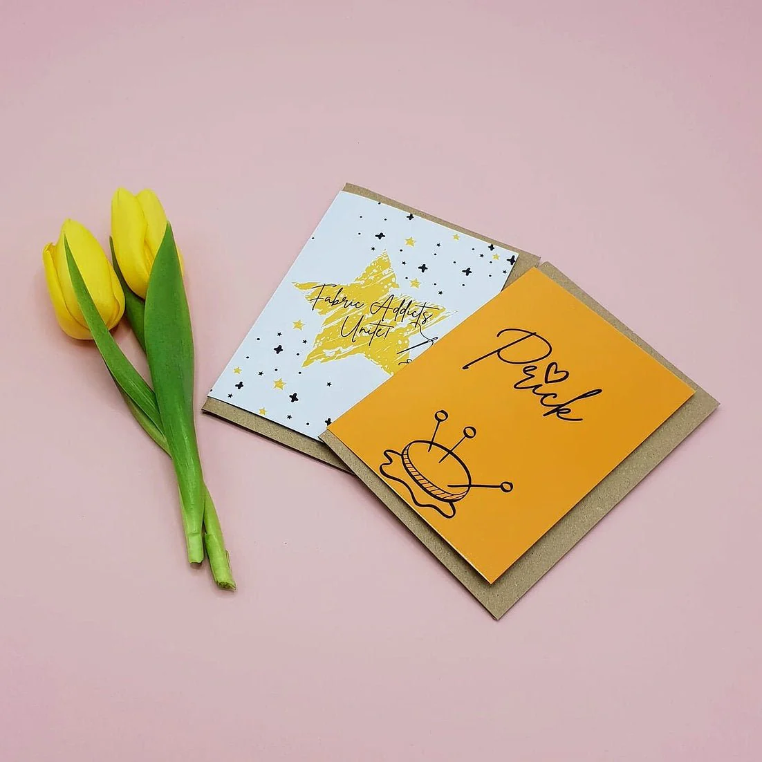"PRICK" Sewing Themed Greeting Card - Sew Anonymous - Image 7