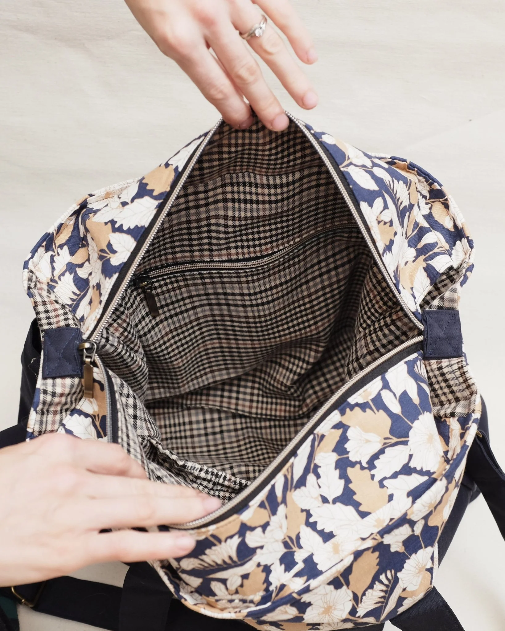 Qualicum Bag PDF Sewing Pattern - Thread Theory - Image 14