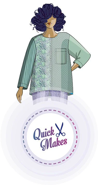 Quick Makes Block Top - Paper Sewing Pattern - Sew Different