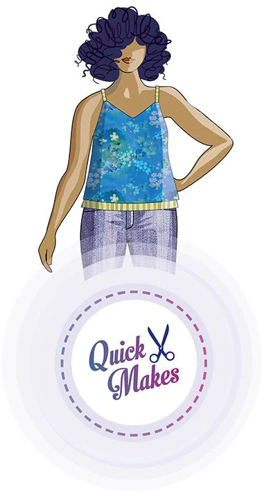 Quick Makes Double Layer Cami - Paper Sewing Pattern - Sew Different