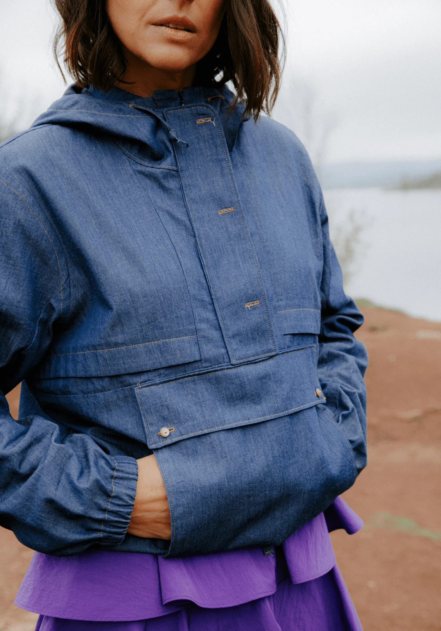 Rafael Windbreaker Paper Sewing Pattern - Maison Fauve - Image 13