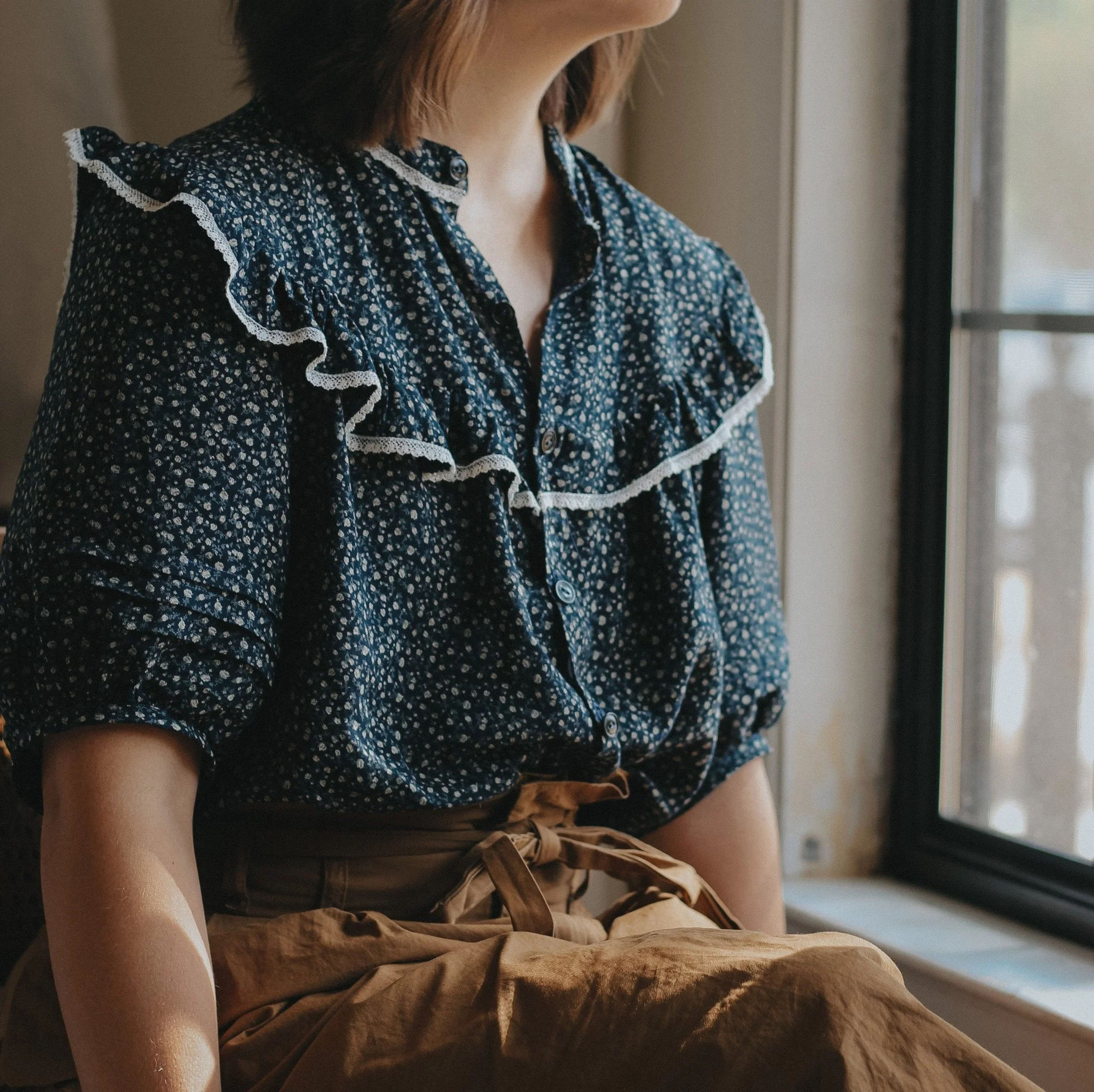 RAIDA Blouse PDF Sewing Pattern - Madswick