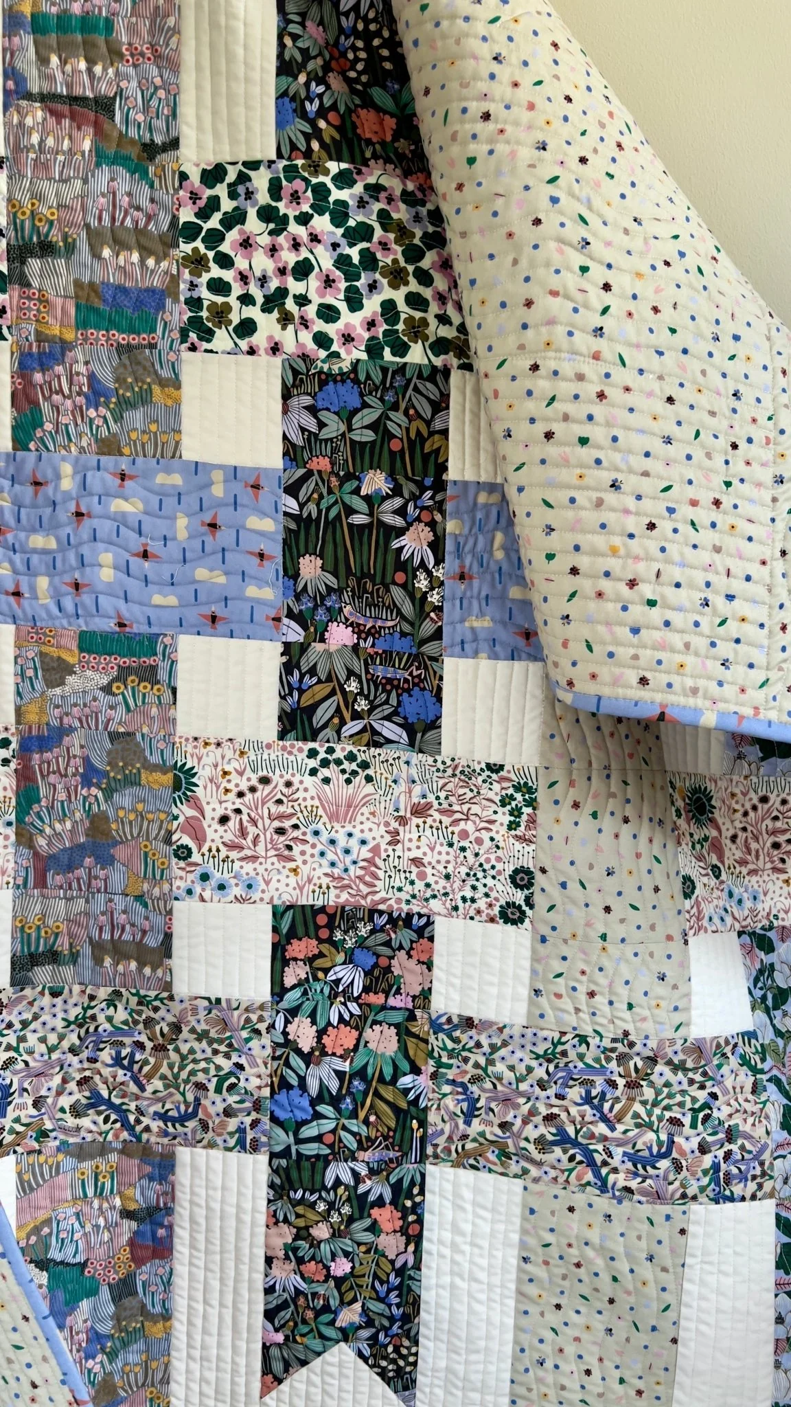 Rain Flock - Hidden Thicket - Leah Duncan - Cloud 9 Fabrics - Poplin - Image 7