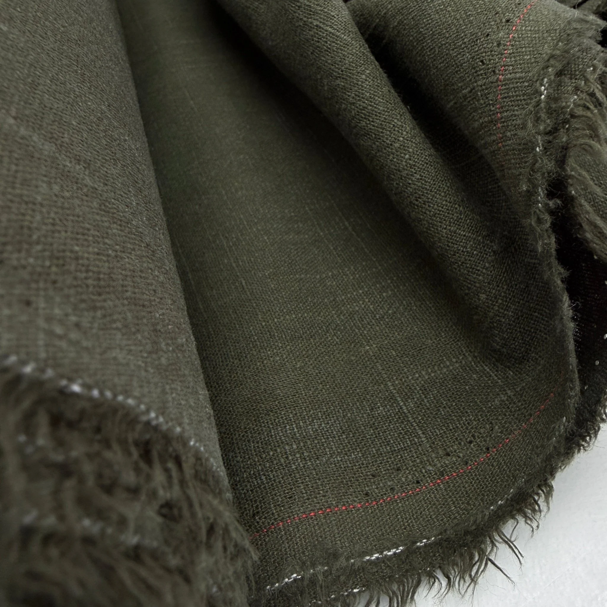 Ramie + Cotton Mix - Deep Moss