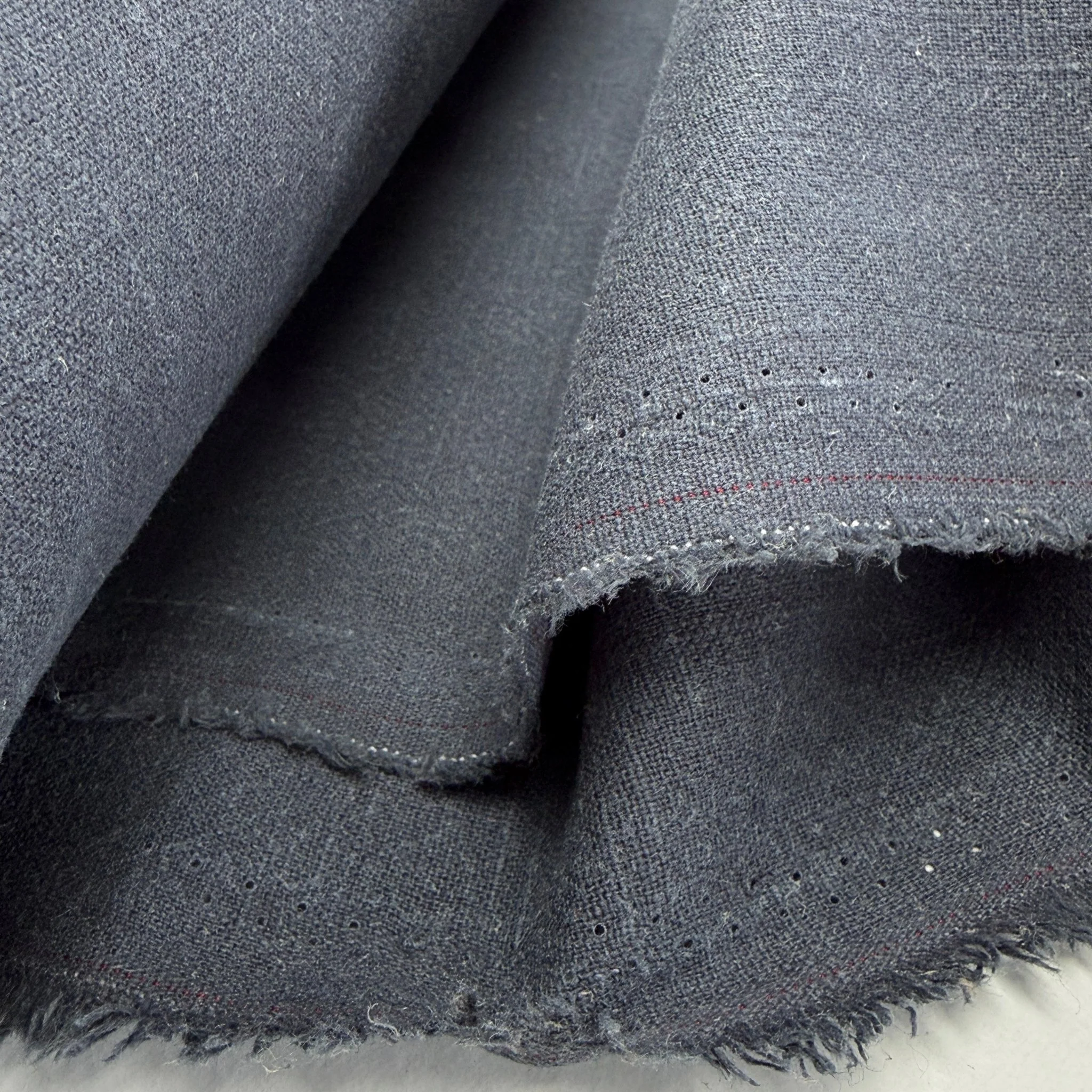 Ramie + Cotton Mix - Denim Blue