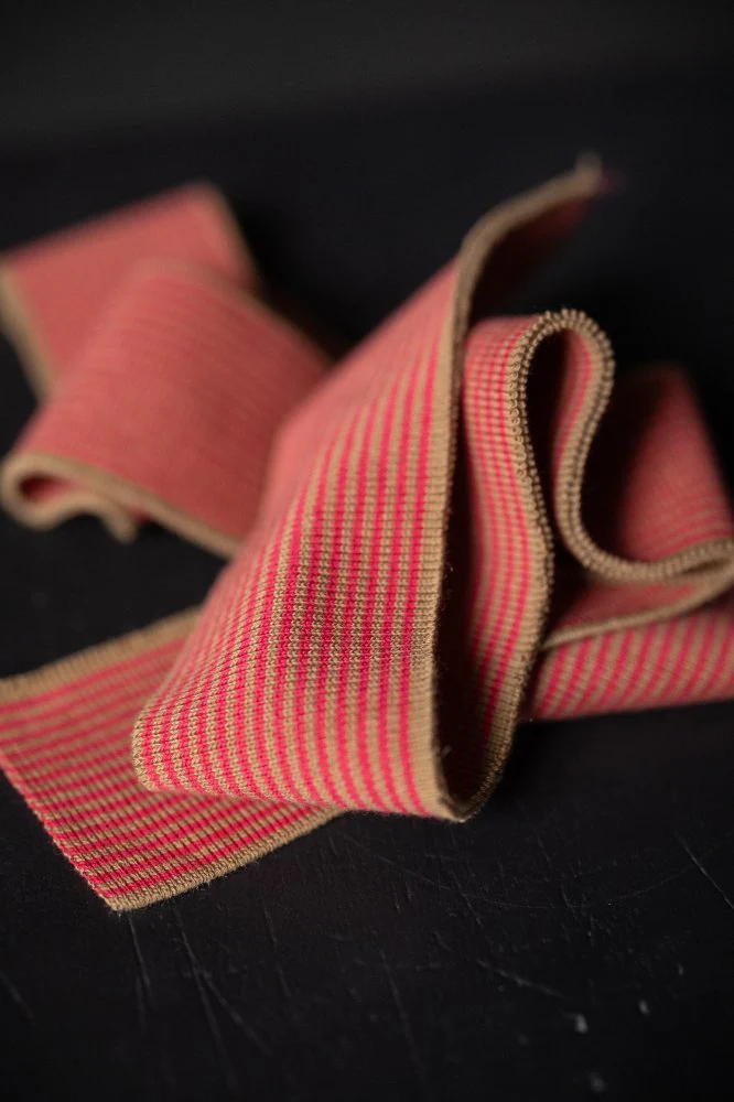 Raspberry Rush Cotton Rib - Merchant & Mills - Image 2