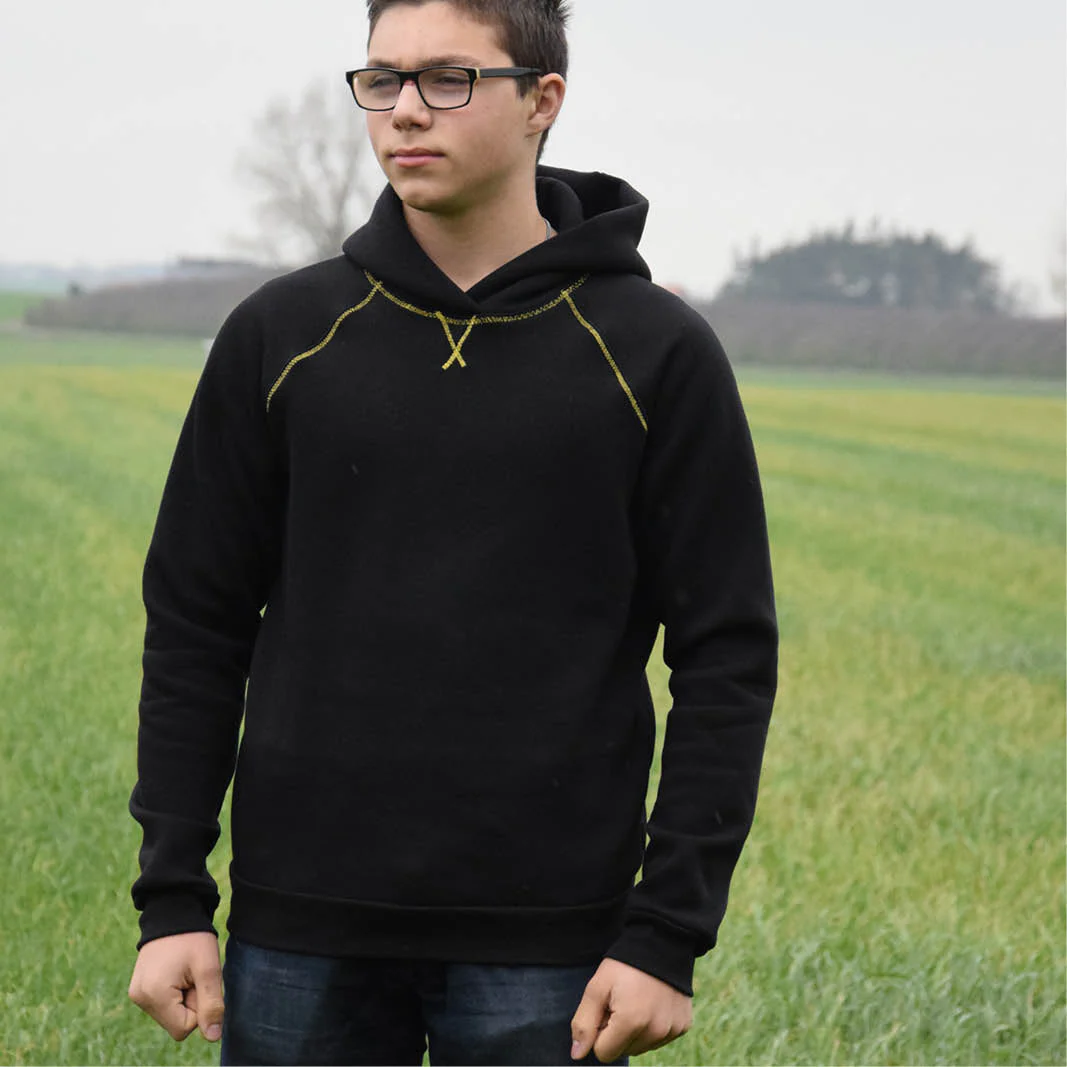 Rebel Hoodie Mens Paper Pattern - Wardrobe by Me - Image 5