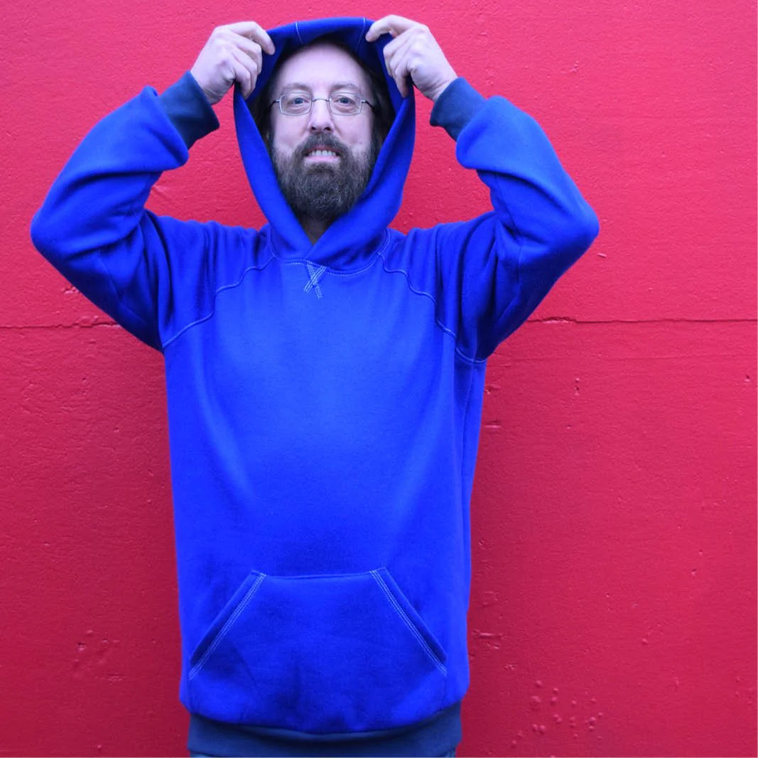 Rebel Hoodie Mens Paper Pattern - Wardrobe by Me - Image 6