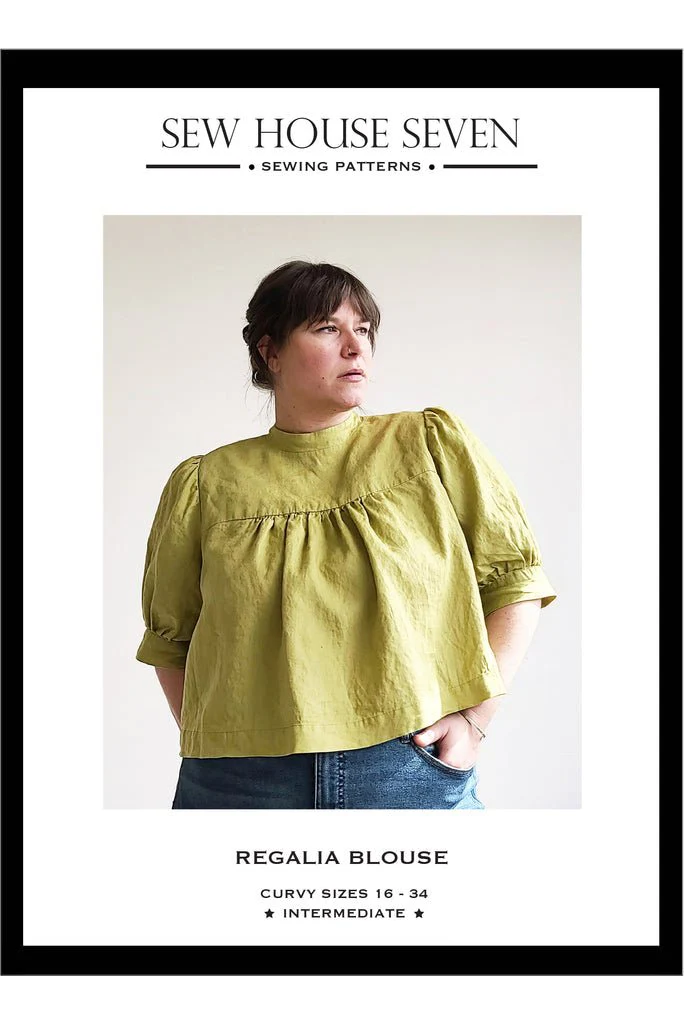 Regalia Blouse Sewing Pattern - Sew House Seven - Image 29