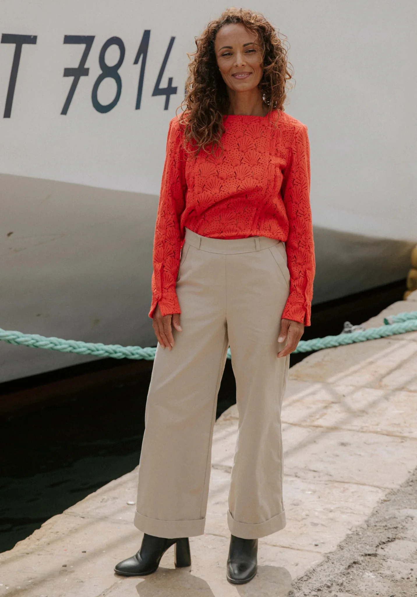 Récif Trousers Paper Sewing Pattern - Maison Fauve - Image 3