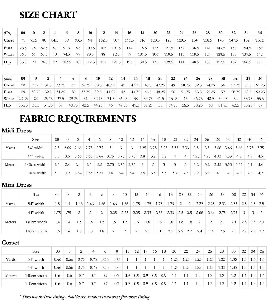 Riviera Dress & Corset - PDF Sewing Pattern - Maiden Mary Designs - Image 12