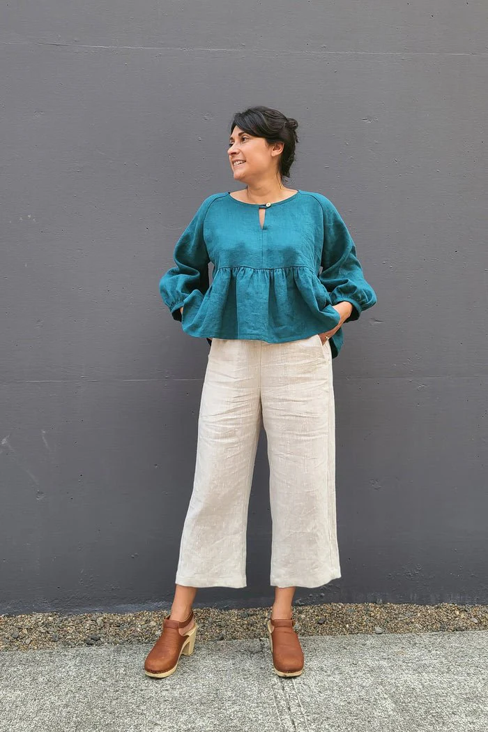 Romey Gathered Dress & Top Sewing Pattern - Sew House Seven - Image 5