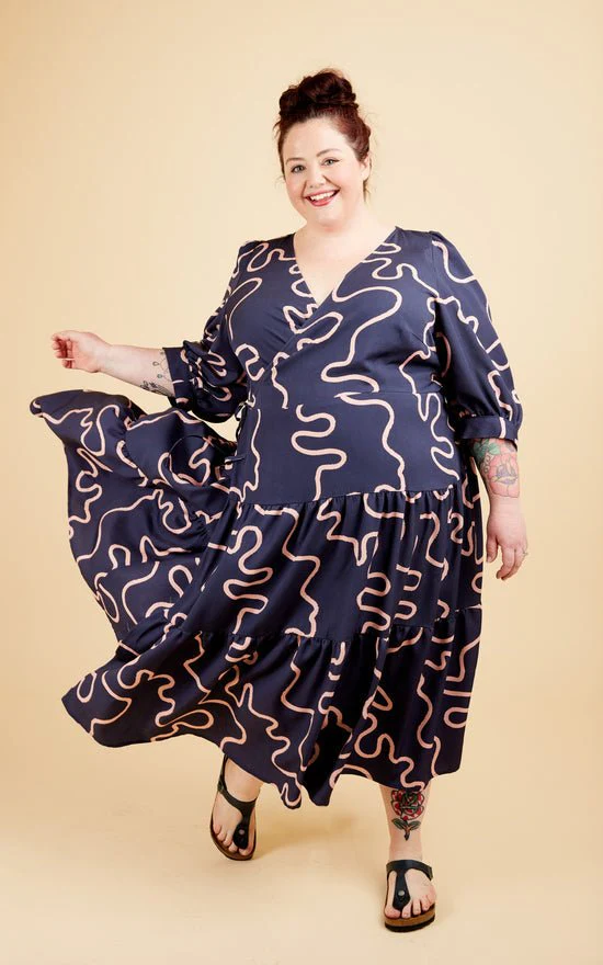 Roseclair Dress Paper Pattern - Cashmerette - Image 3