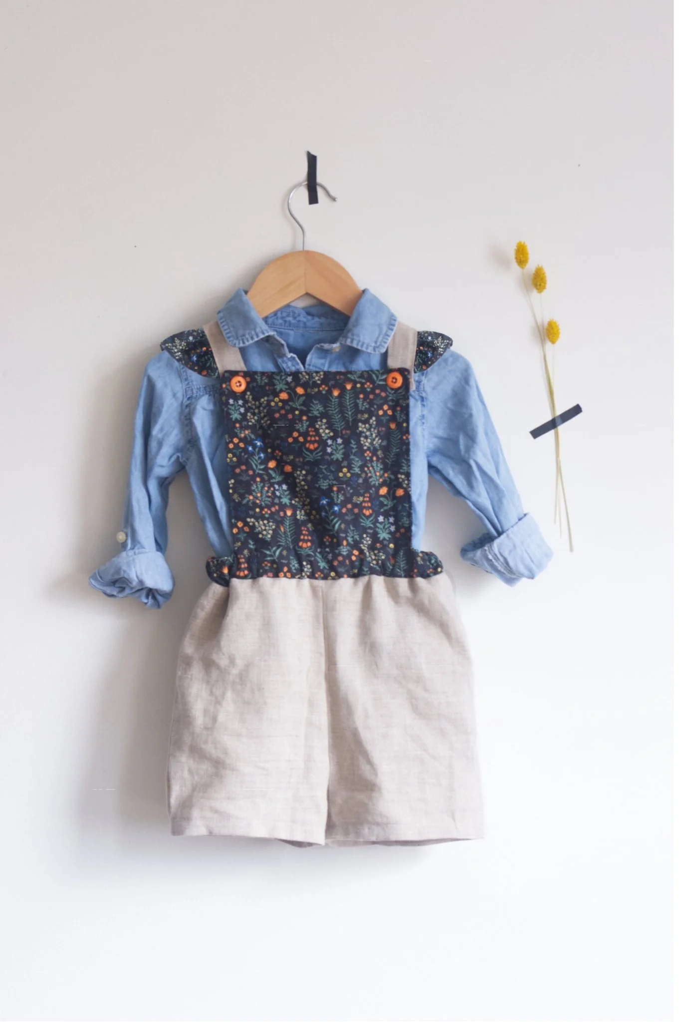 Ruffle Romper Childrens Sewing Pattern - Fiona Hanna - Image 3