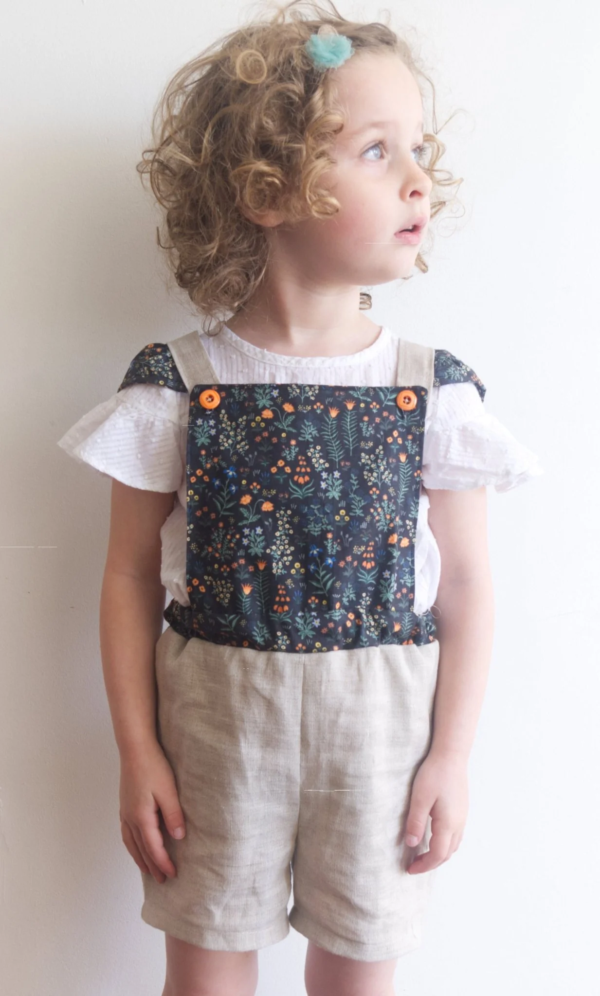 Ruffle Romper Childrens Sewing Pattern - Fiona Hanna - Image 4