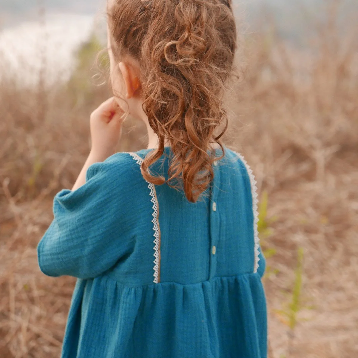 Sakura Kids Blouse/Dress Sewing Pattern - Girls 3/12 - Ikatee - Image 17