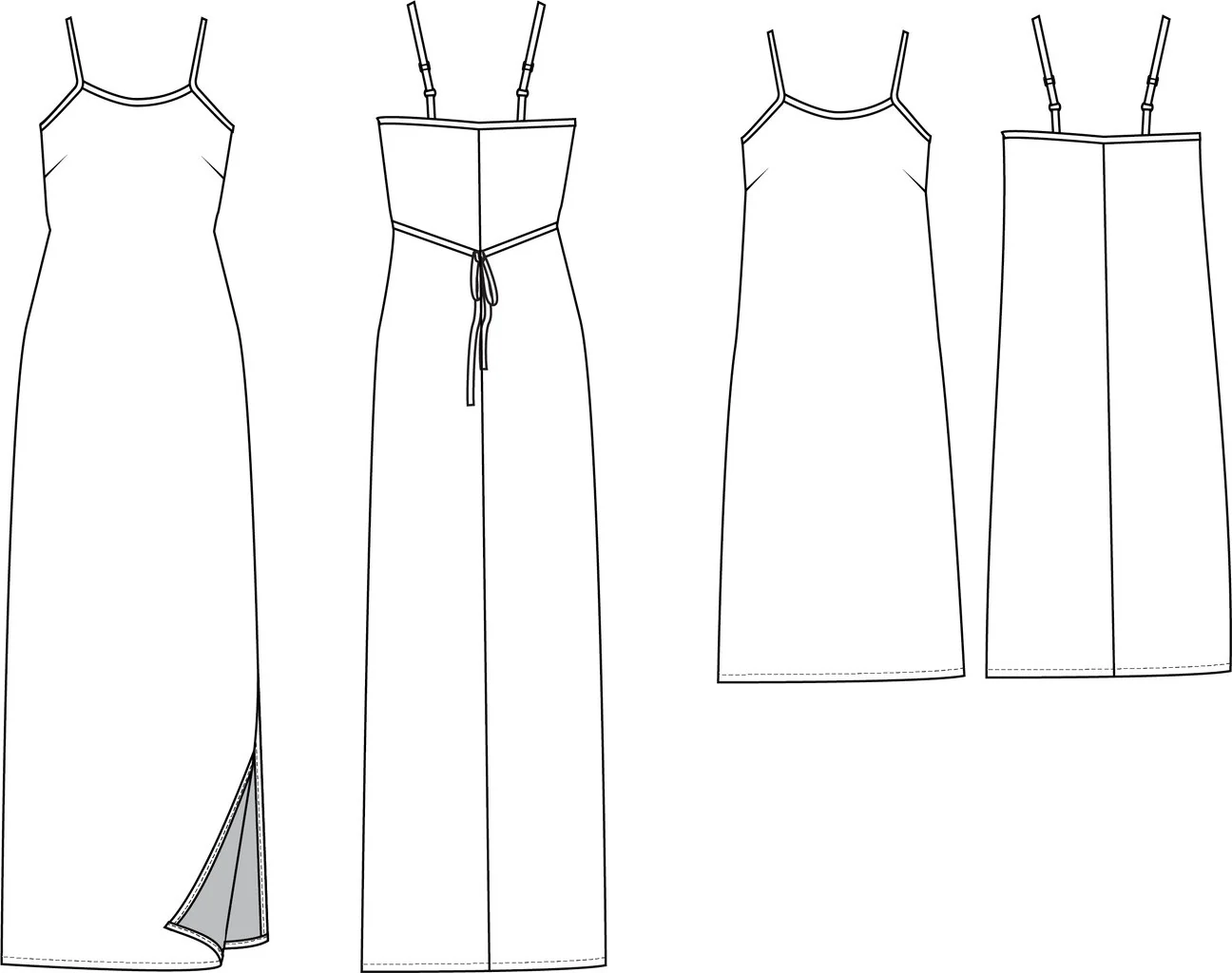 Saltwater Slip Dress Pattern - Friday Pattern Company - Image 9