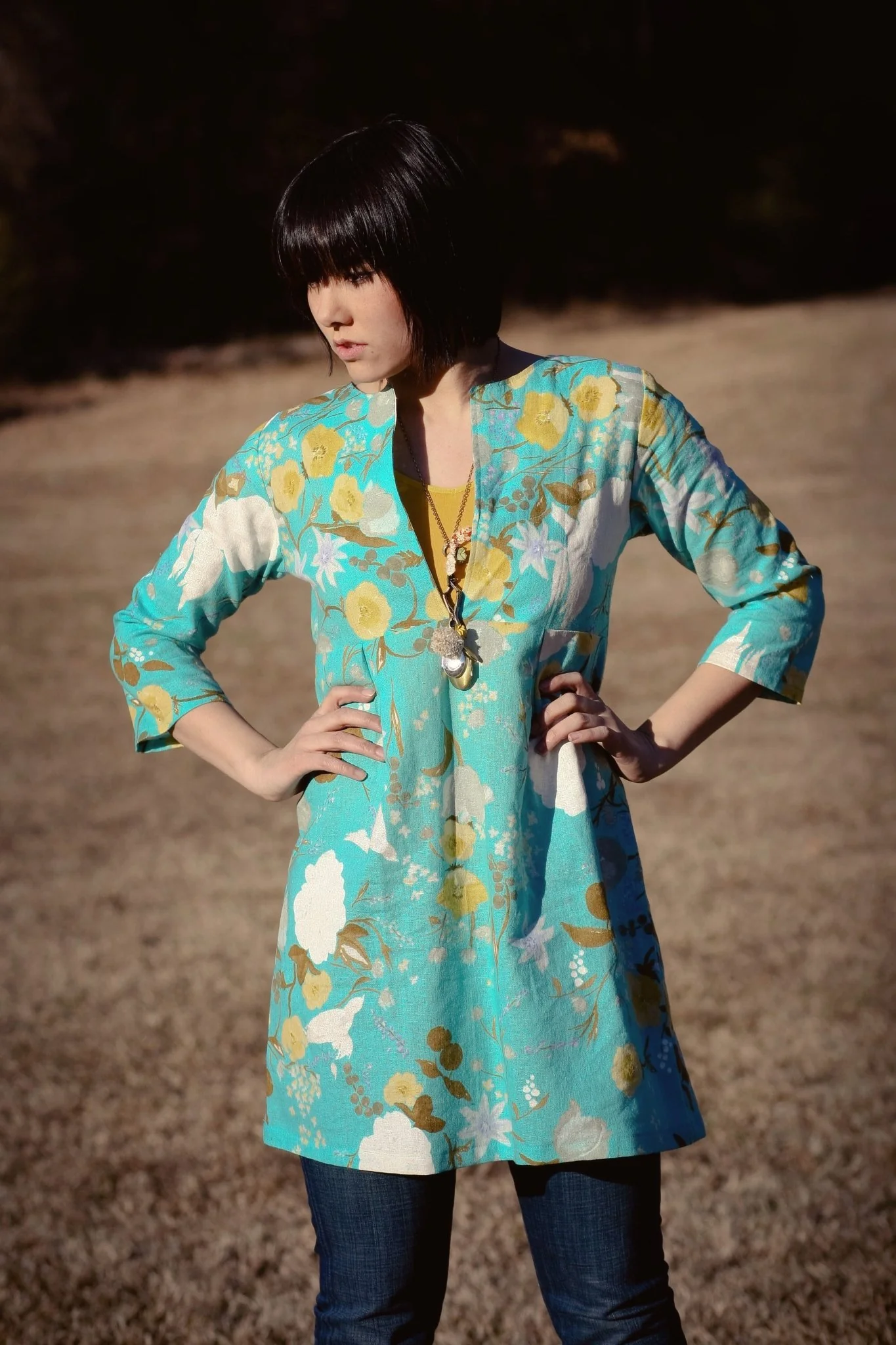 Schoolhouse Tunic Paper Pattern - Sew Liberated