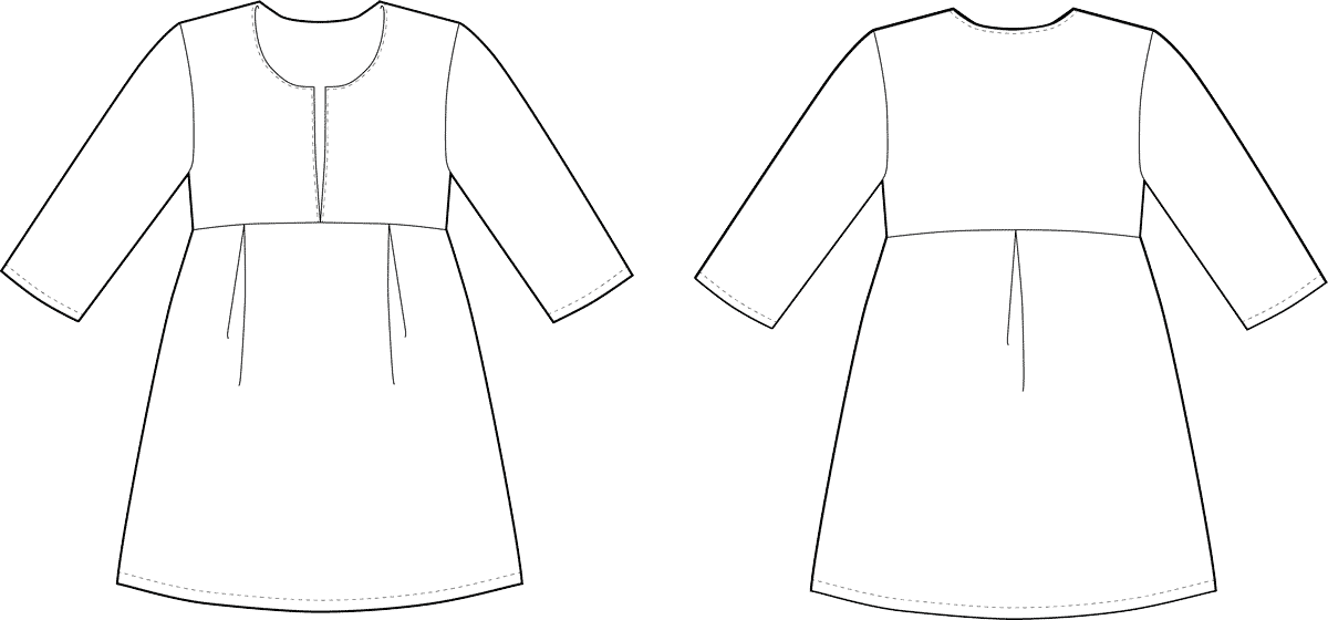 Schoolhouse Tunic Paper Pattern - Sew Liberated - Image 7