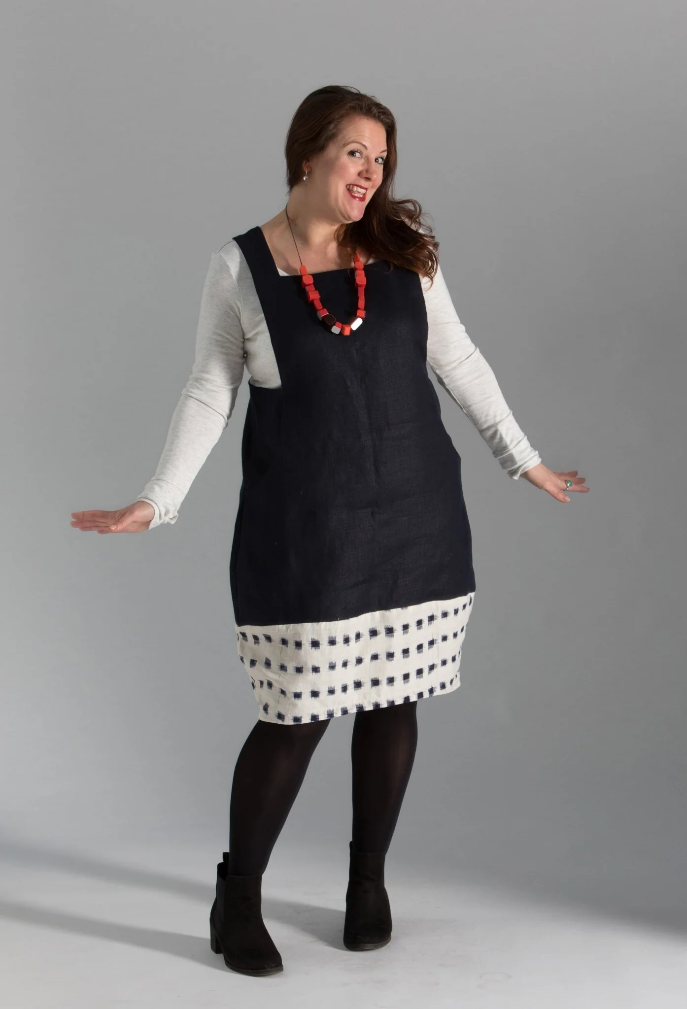 Scoop Pinafore - Paper Sewing Pattern - Sew Different - Image 10