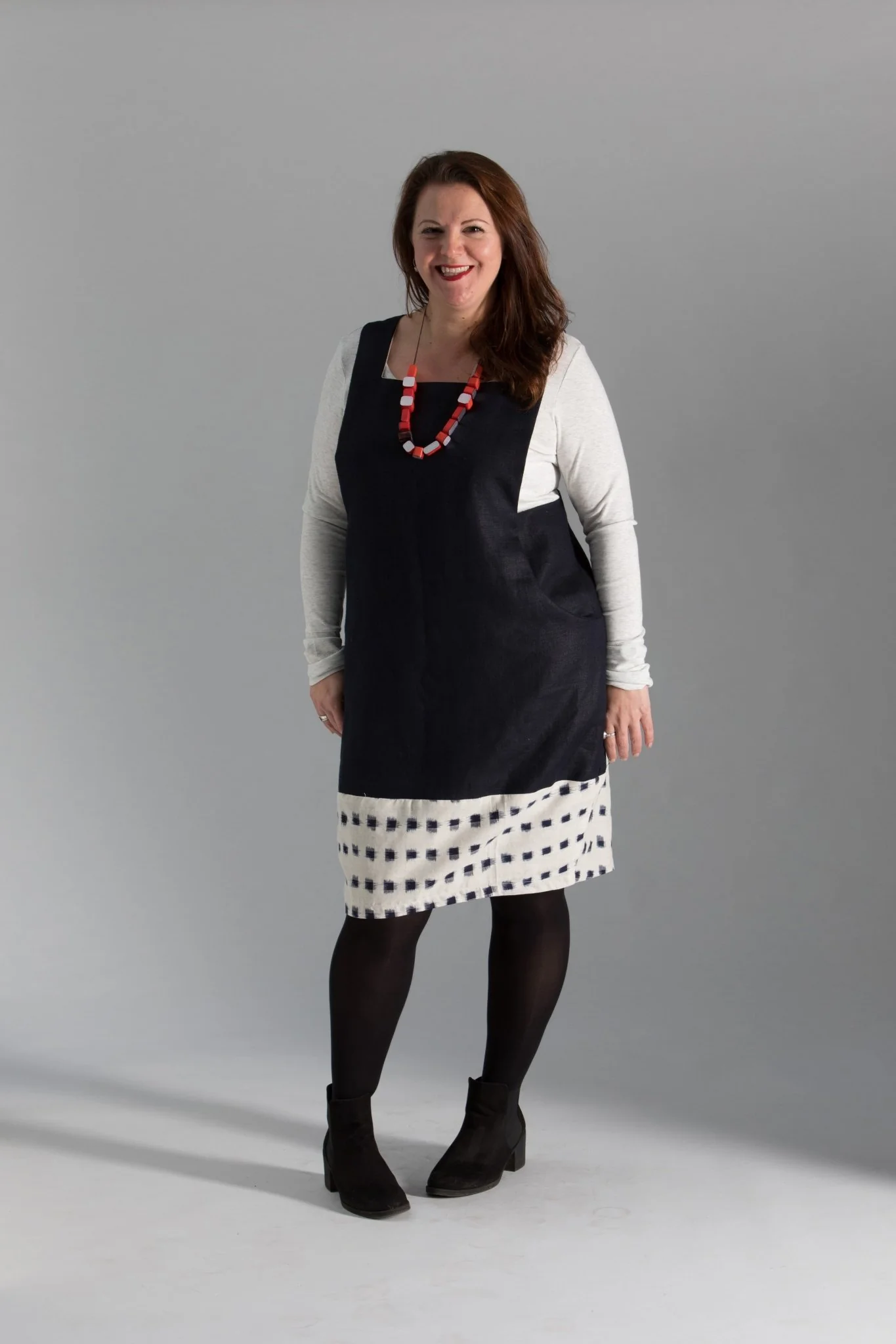 Scoop Pinafore - Paper Sewing Pattern - Sew Different - Image 11