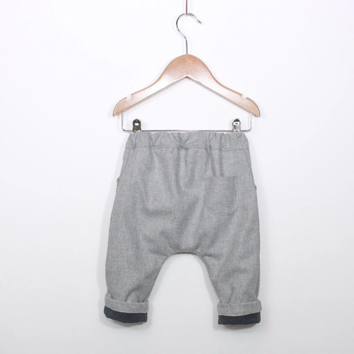 Sevilla Unisex Harem Pants Sewing Pattern - Baby 1M/4Y - Ikatee