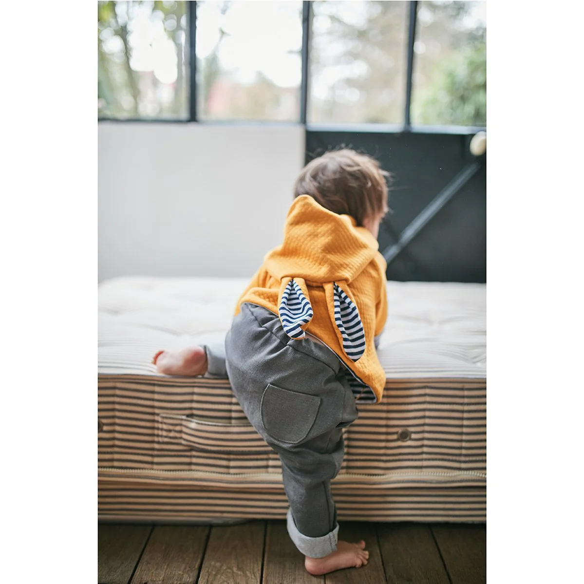 Sevilla Unisex Harem Pants Sewing Pattern - Baby 1M/4Y - Ikatee - Image 14
