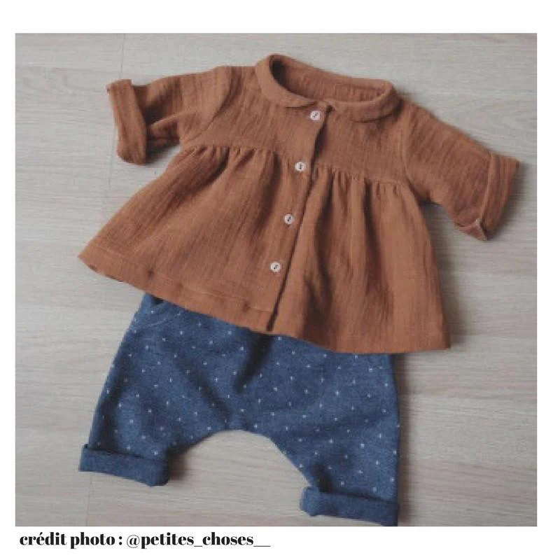 Sevilla Unisex Harem Pants Sewing Pattern - Baby 1M/4Y - Ikatee - Image 5