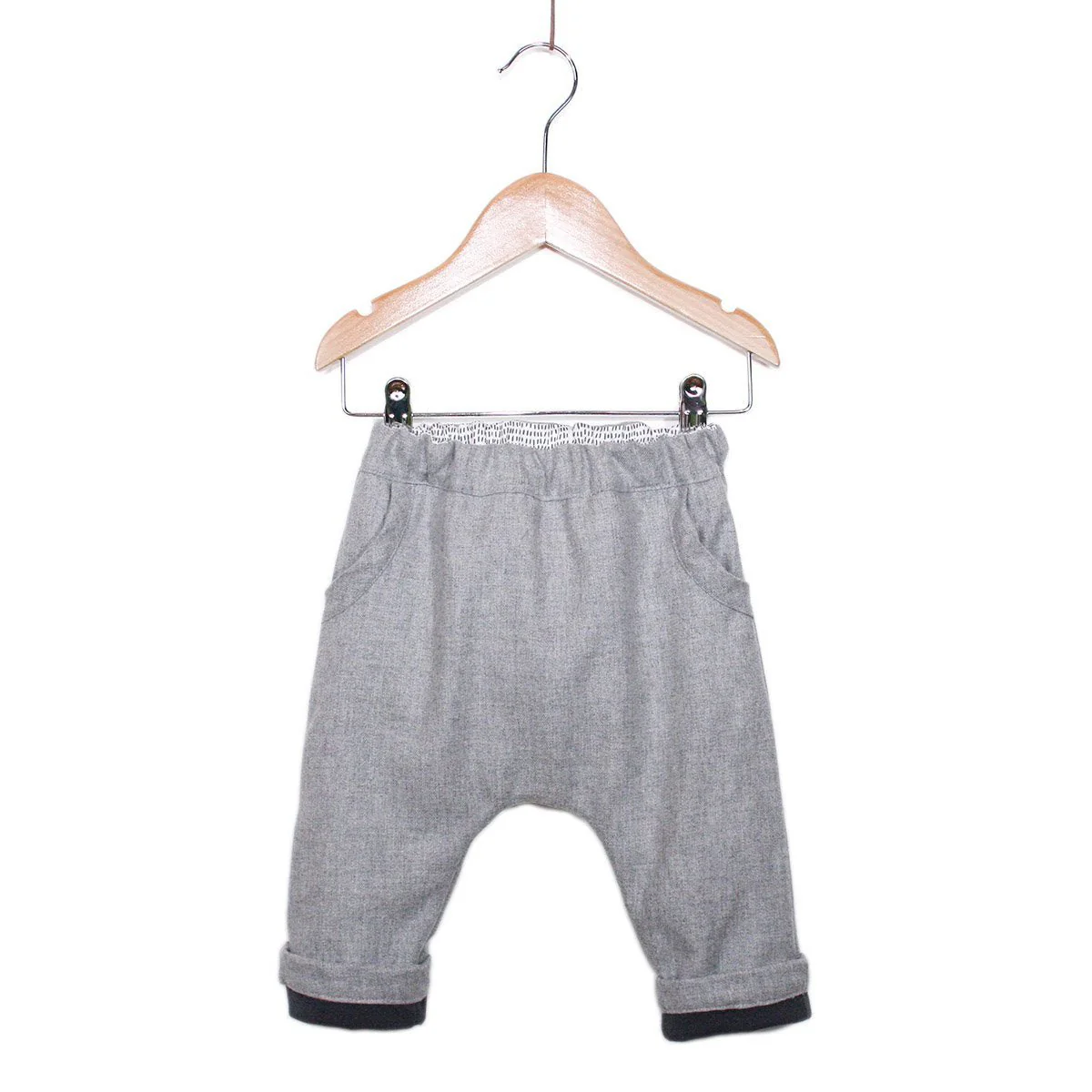 Sevilla Unisex Harem Pants Sewing Pattern - Baby 1M/4Y - Ikatee - Image 6