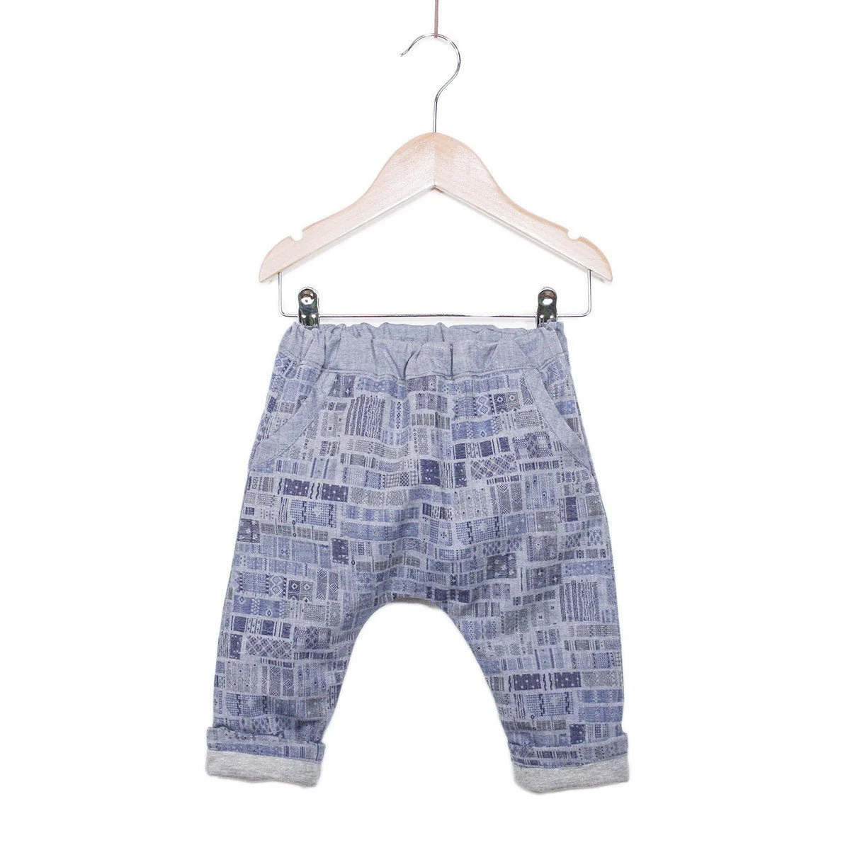 Sevilla Unisex Harem Pants Sewing Pattern - Baby 1M/4Y - Ikatee - Image 7