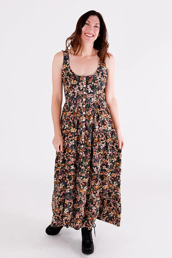 Shay Maxi Dress Pattern - Chalk + Notch - Image 23