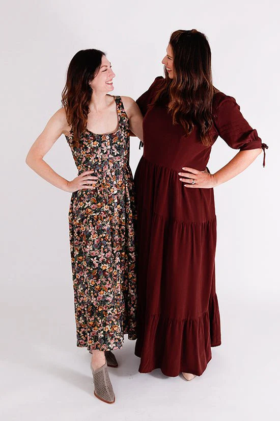 Shay Maxi Dress Pattern - Chalk + Notch - Image 7