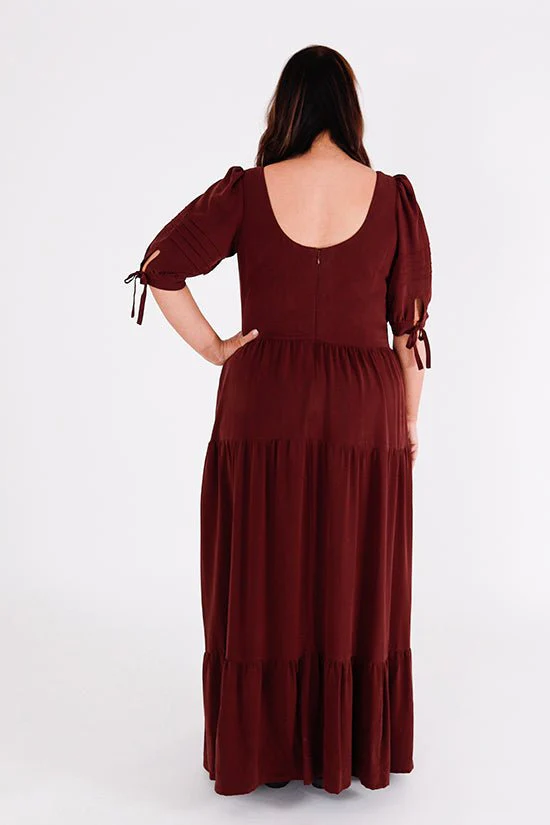 Shay Maxi Dress Pattern - Chalk + Notch - Image 8