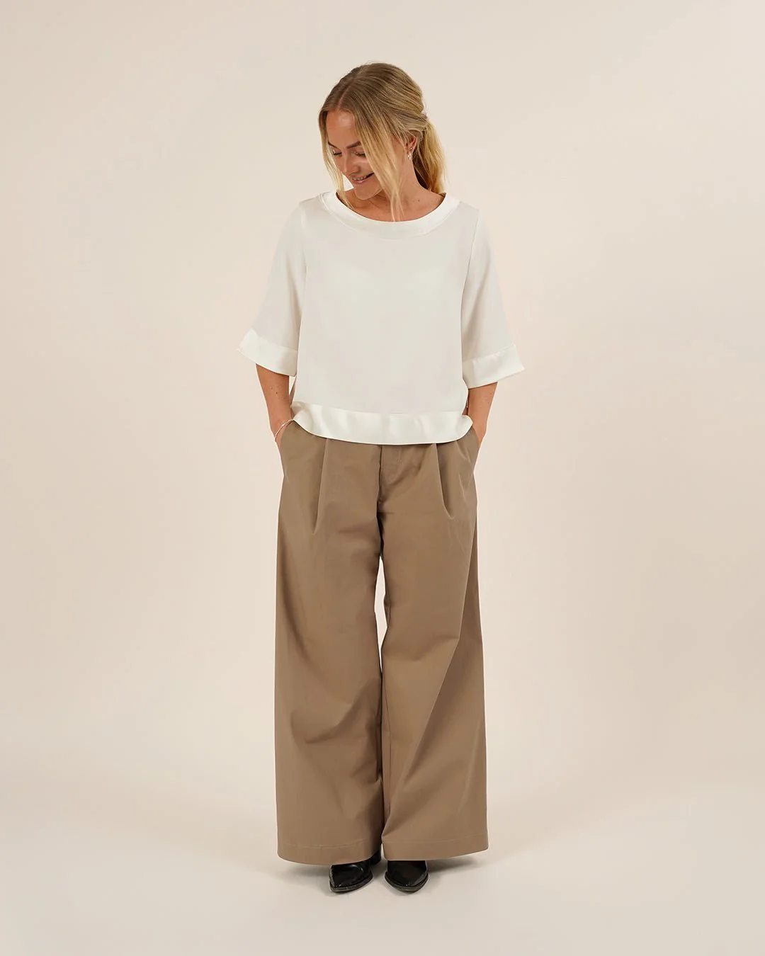 Silke Blouse Womens Paper Pattern - Wardrobe by Me - Image 7