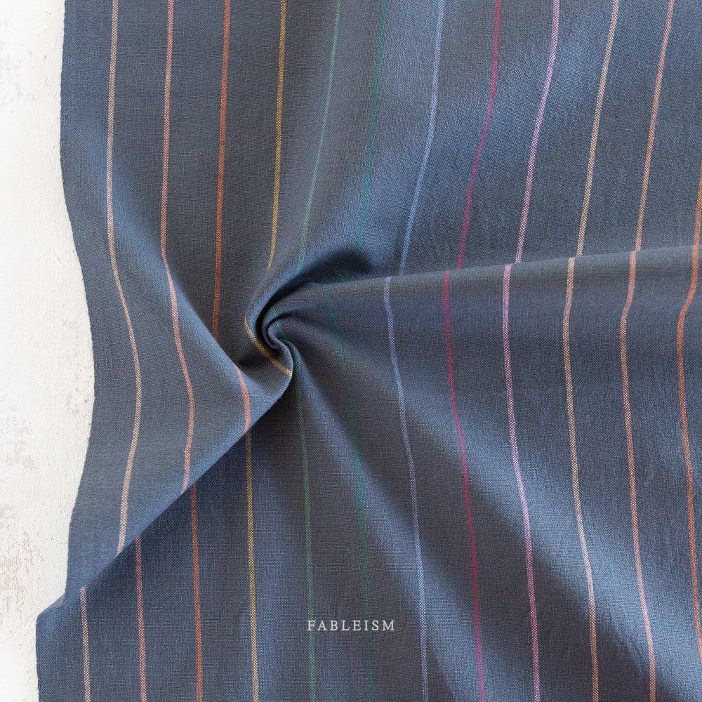 Skinny Stripe - Dark Rainbow (REVERSIBLE) - Lucky Loom - Fableism Supply Co.
