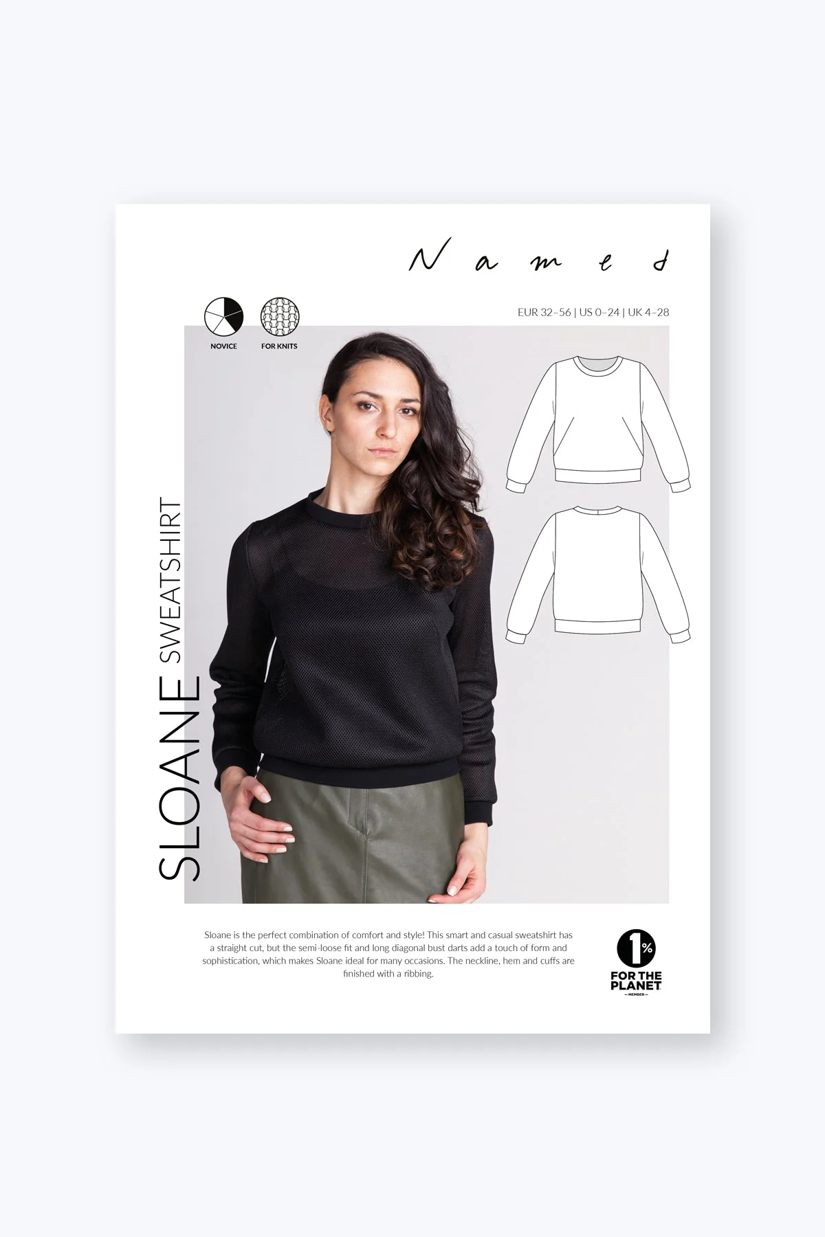 Sloane Sweatshirt - PDF Pattern - Named Clothing - Image 7