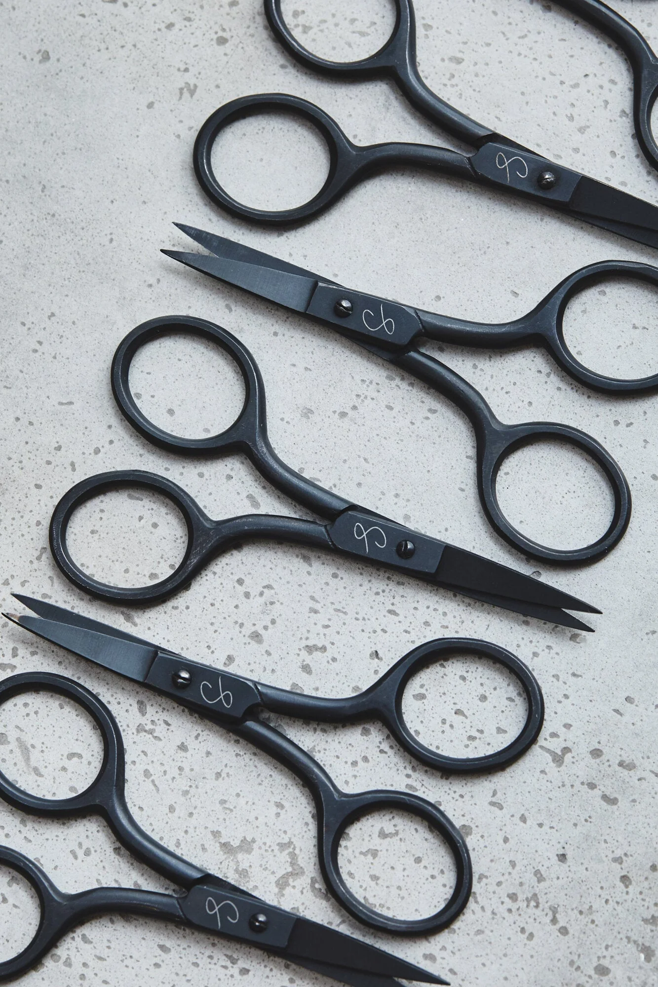 Small Thread Scissors - Black or Steel - Sewply - Image 2