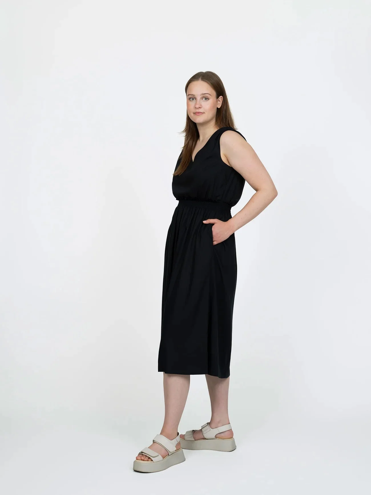 Smocked Dress Pattern - The Assembly Line -XS3XL - Image 4