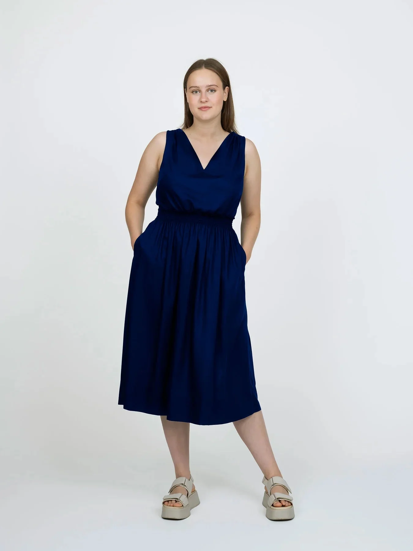 Smocked Dress Pattern - The Assembly Line -XS3XL - Image 7