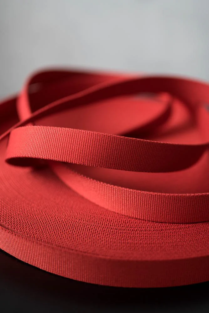 Solid 30mm Webbing (Assorted Colours) - European Import - Merchant & Mills (Per Meter) - Image 2