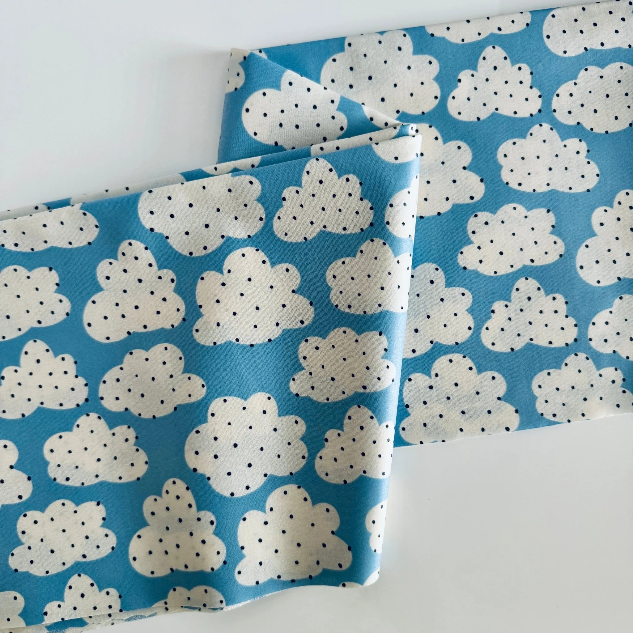 Spotty Sky - Sandra Hutter for Cloud9 Fabrics - Broadcloth with Matte Laminate