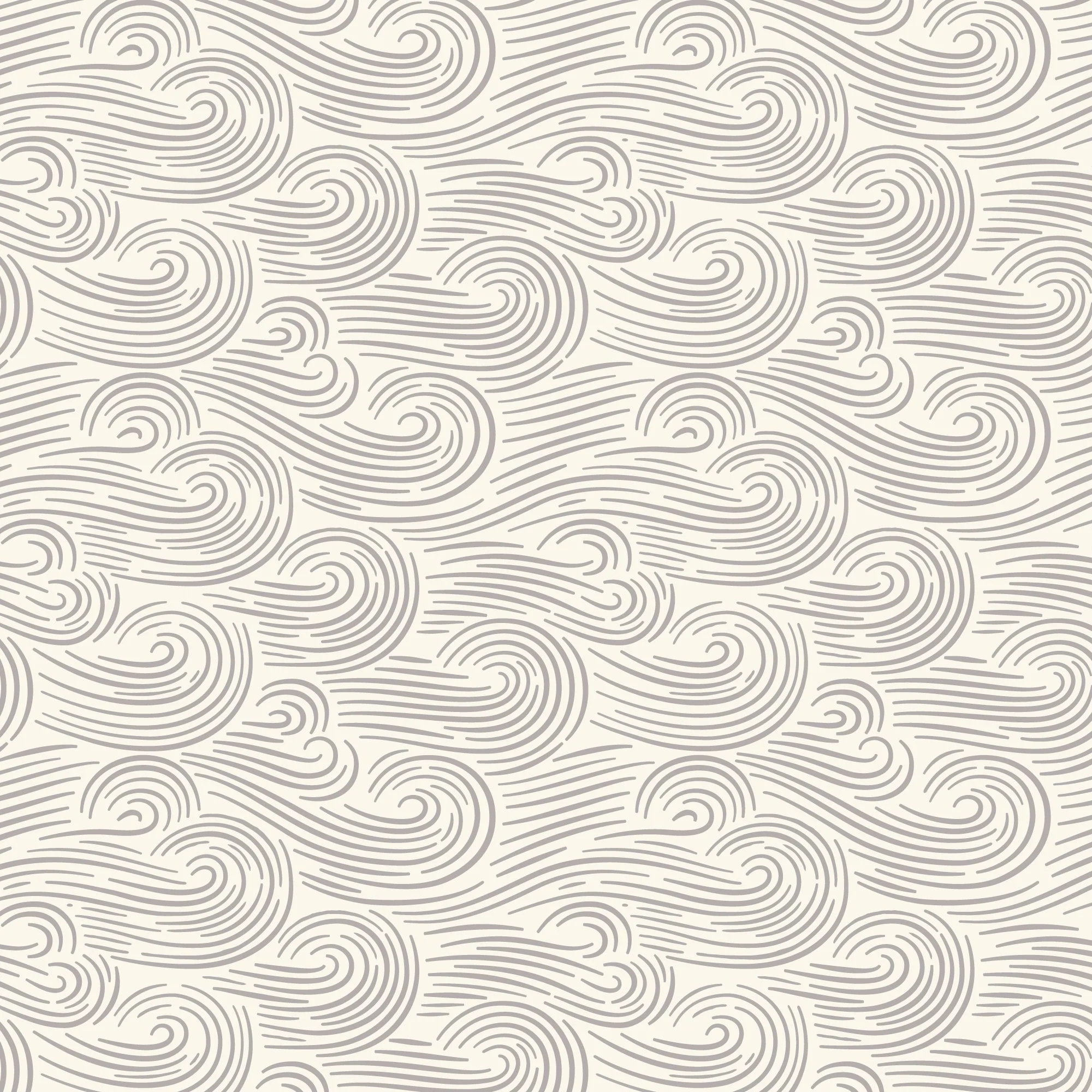 Spring Breeze - Gray - Spring Showers - Ann Gardner - Cloud 9 Fabrics - Poplin - Image 3