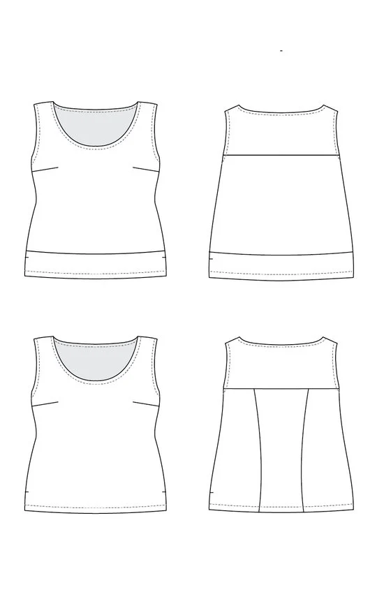 Springfield Top Paper Pattern - Cashmerette - Image 13