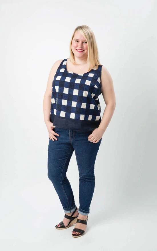 Springfield Top Paper Pattern - Cashmerette - Image 4
