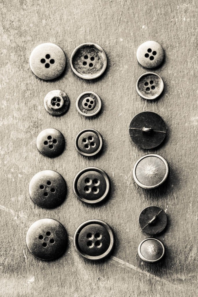 Stamped - Metal Button - Merchant & Mills - 15mm & 20mm - Image 3